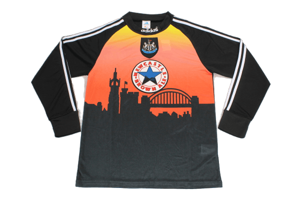 Newcastle United Retro 96/97 Orange Long Sleeves GK (Free Personalisation)