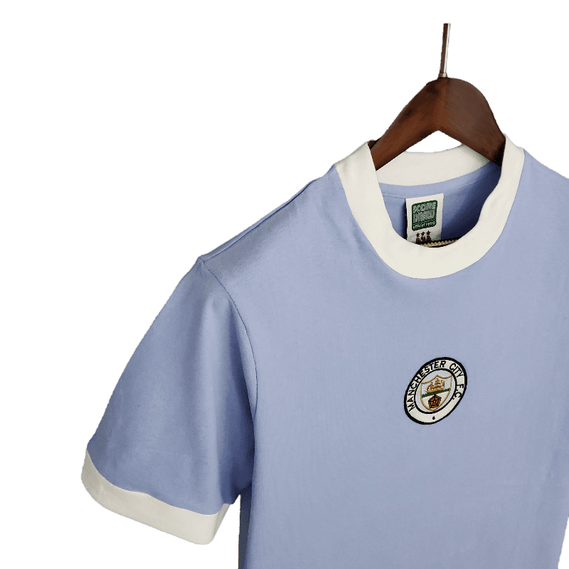 Manchester City Retro 1972 Home (Free Personalisation)