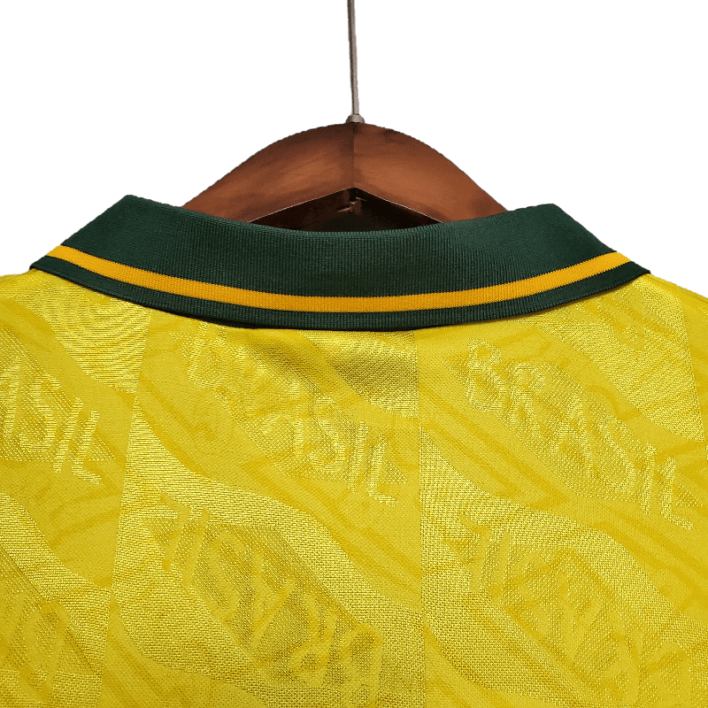 Brazil Retro 1991/93 Home (Free Personalisation)