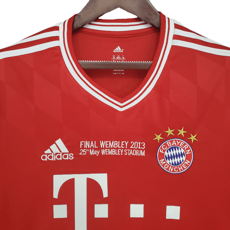 Bayern Munich Retro Long Sleeve 2013/14 Champions League Home (Free Personalisation)