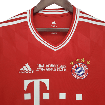 Bayern Munich Retro Long Sleeve 2013/14 Champions League Home (Free Personalisation)