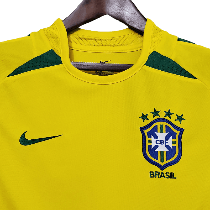 Brazil Retro 2002 Home (Free Personalisation)