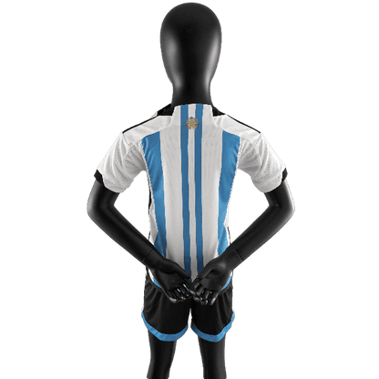 Argentina  2022 Kids World Cup Home (Free Personalisation)