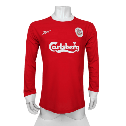 Liverpool Retro 1998 Home Long Sleeve (Free Personalisation)