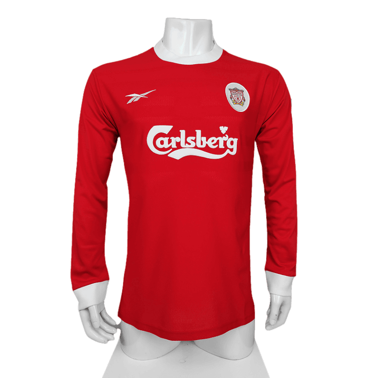 Liverpool Retro 1998 Home Long Sleeve (Free Personalisation)