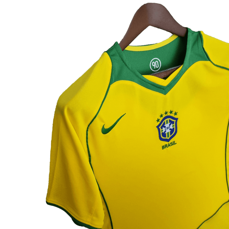 Brazil Retro 2004/06 Home (Free Personalisation)