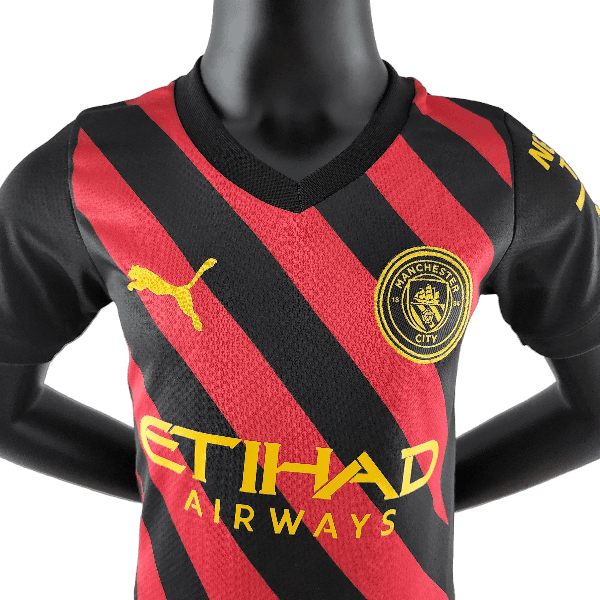 Manchester City  22/23 Kids Away (Free Personalisation)