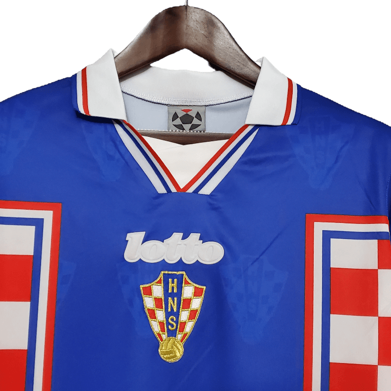 Croatia Retro 1998 Home (Free Personalisation)