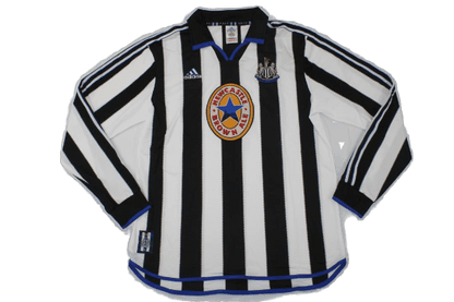 Newcastle Retro 99/00 Long Sleeve Home (Free Personalisation)