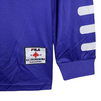 Fiorentina Retro long Sleeve 1998 Home (Free Personalisation)