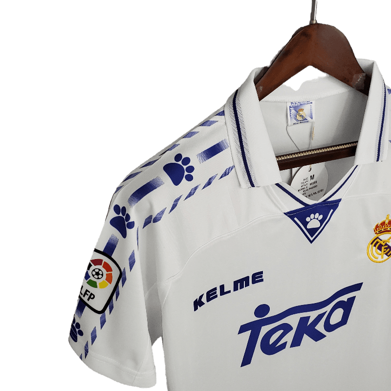 Real Madrid Retro 1996/97 Home (Free Personalisation)