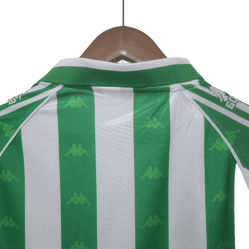 Real Betis Retro 1995/97 Long Sleeve Home (Free Personalisation)