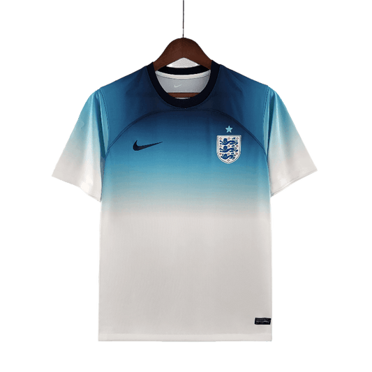 England 2022 White Blue (Free Personalisation)