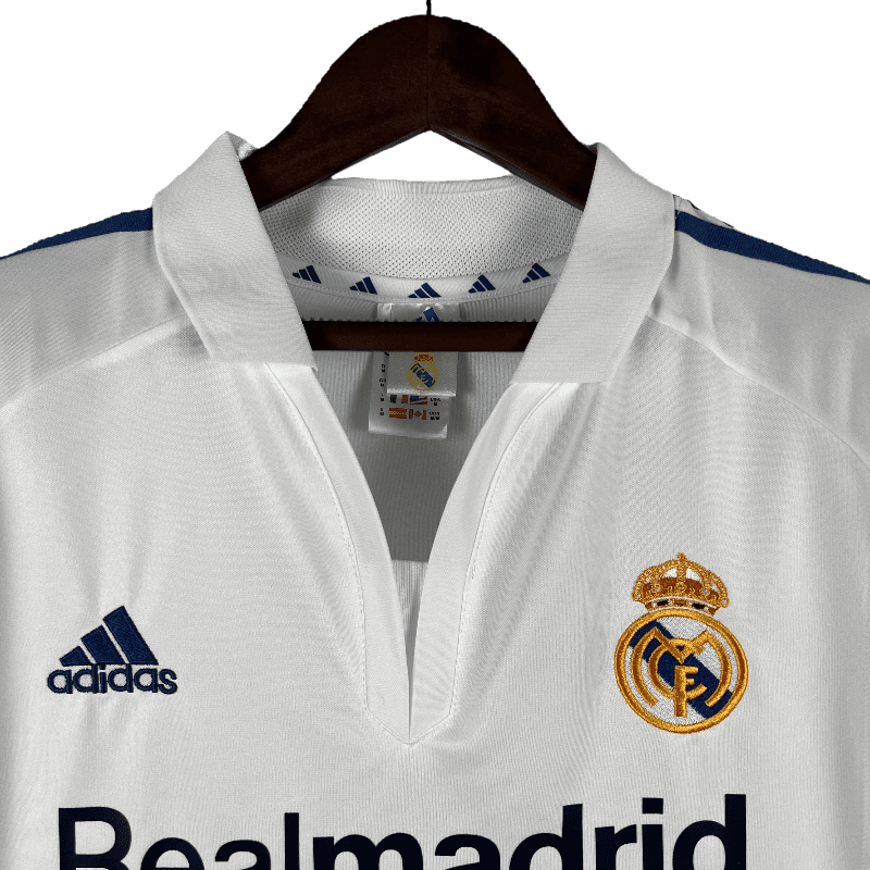 Real Madrid Retro 2001/02 Home (Free Personalisation)