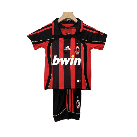 AC Milan Retro 06-07 kids Home (Free Personalisation)