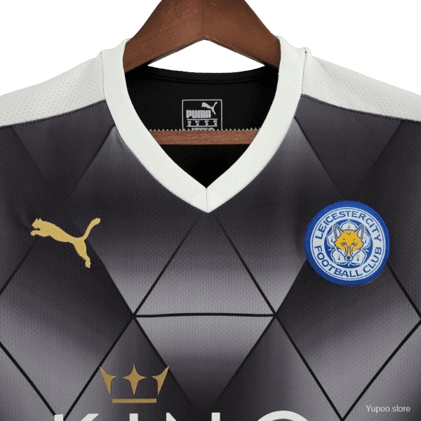 Leicester City Retro 15/16 Away Soccer (Free Personalisation)