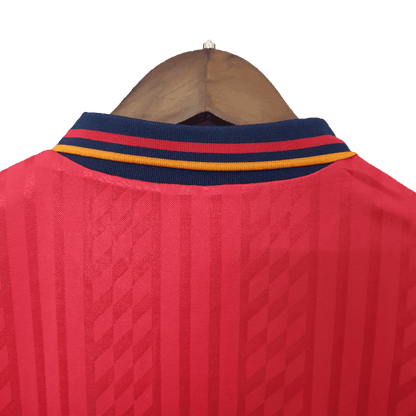 Spain Retro Shirt 1994 Home (Free Personalisation)