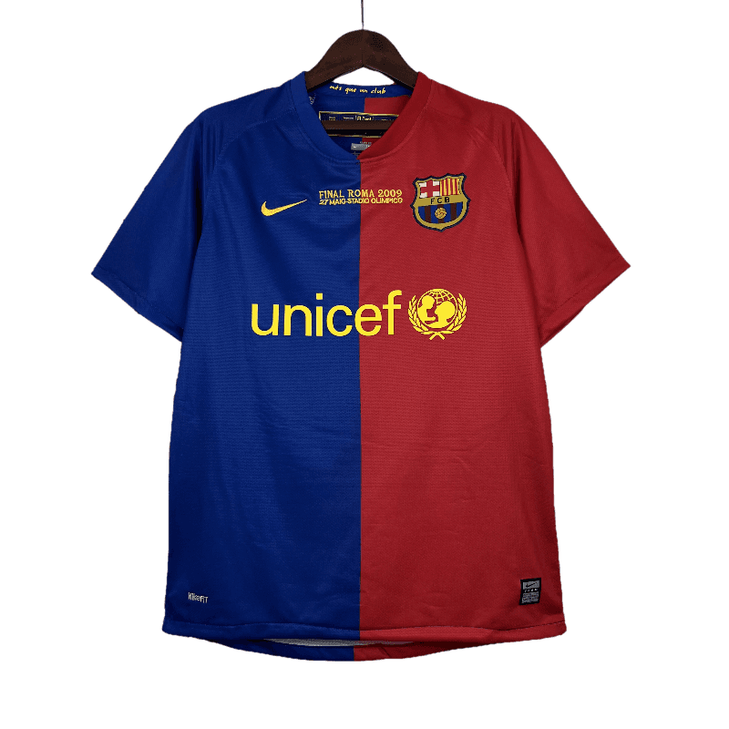 Barcelona Retro 08/09 UEFA Champions League Home (Free Personalisation)