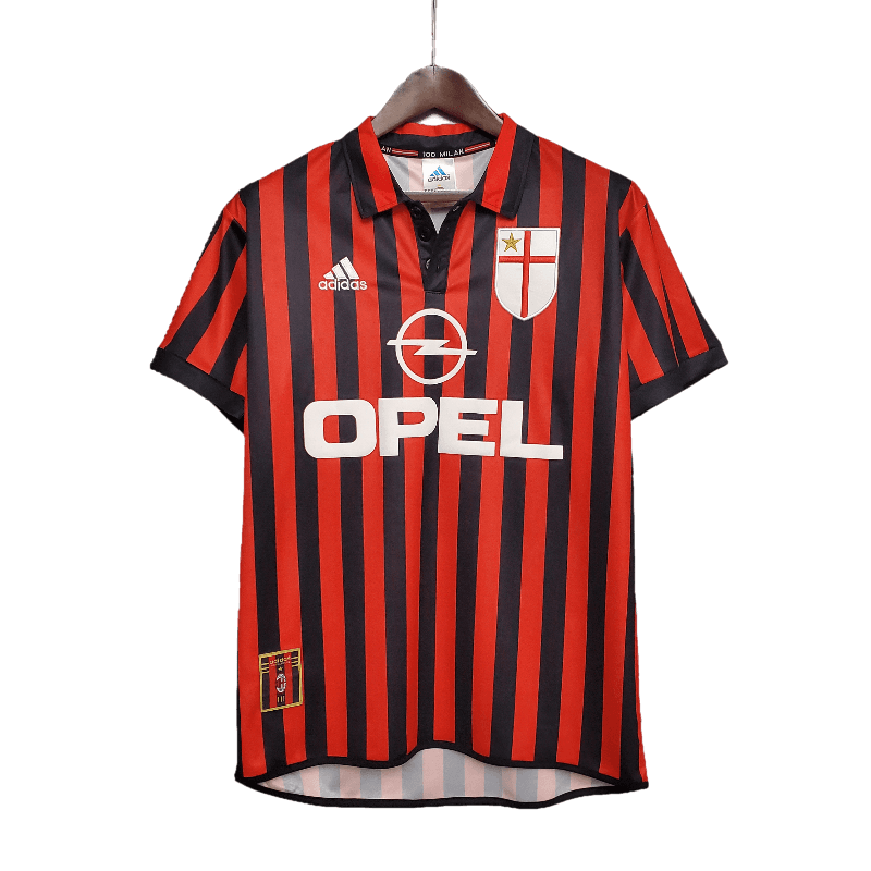 AC Milan Retro 1999/2000 Home (Free Personalisation)