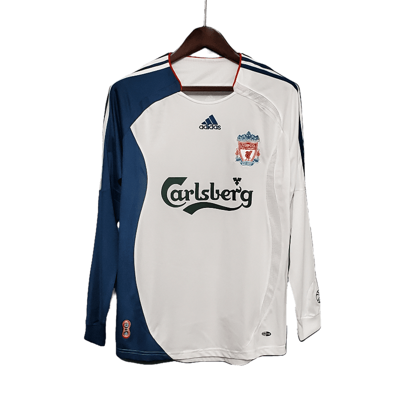 Liverpool Retro 2006/07 Long Sleeve Away (Free Personalisation)