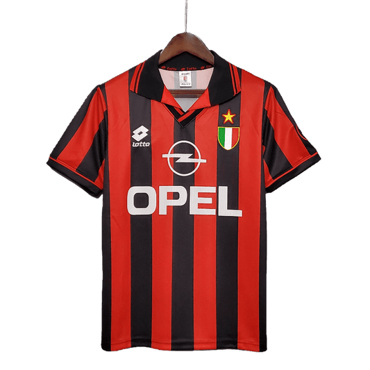 AC Milan Retro 1996/97 Home (Free Personalisation)