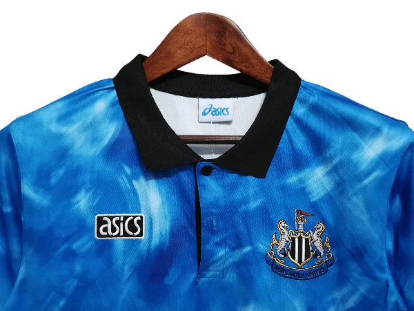 Newcastle Retro 94/95 Retro Away Blue (Free Personalisation)