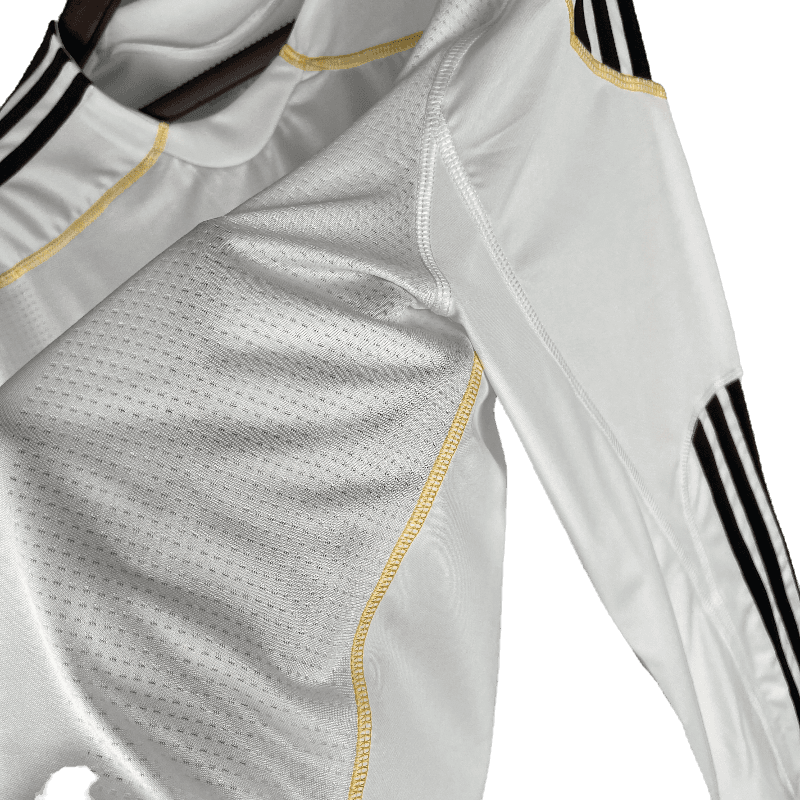 Real Madrid Retro 2009/10 Long Sleeve Home (Free Personalisation)