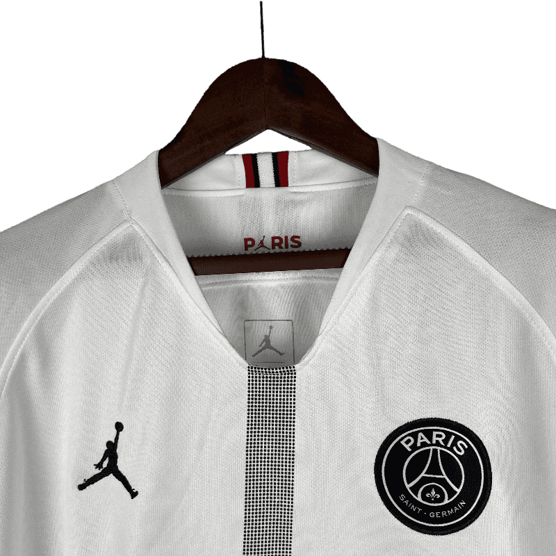 PSG Retro 2018/19 Long Sleeve White (Free Personalisation)