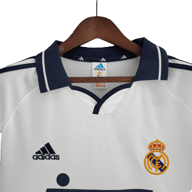 Real Madrid Retro 2000/01 Home (Free Personalisation)