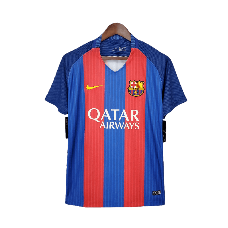 Barcelona Retro 16/17 Home (Free Personalisation)