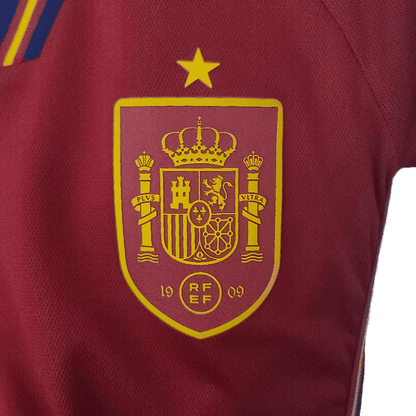 Spain 2022 Women Home Qatar World Cup (Free Personalisation)