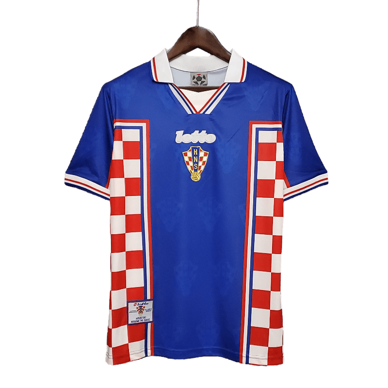 Croatia Retro 1998 Home (Free Personalisation)