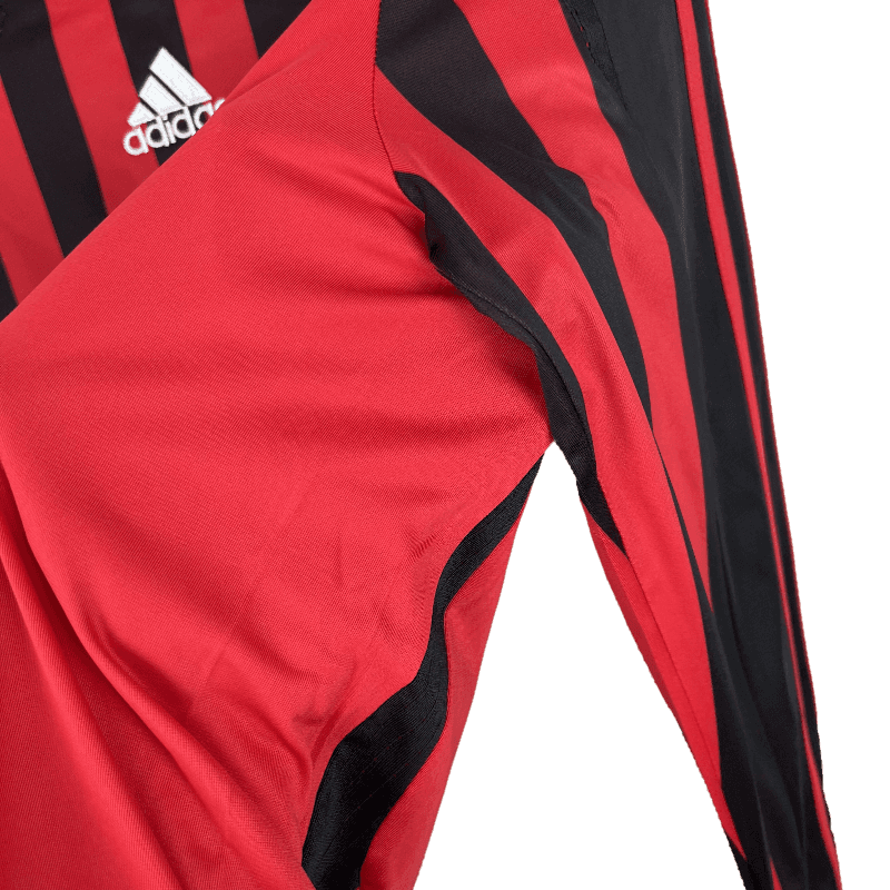 AC Milan Retro 2007/08 Long Sleeve Home (Free Personalisation)
