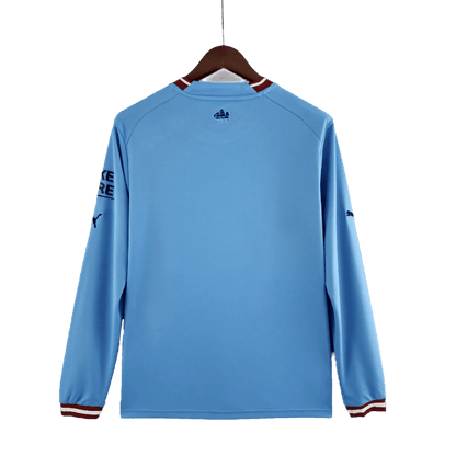 Manchester City 2022/23 Long Sleeve Home (Free Personalisation)