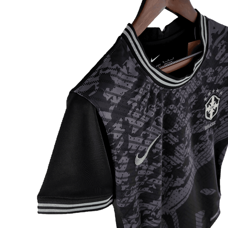 Brazil 2022 Woman All Black (Free Personalisation)