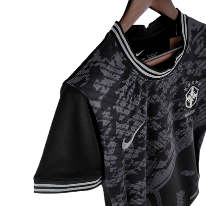 Brazil 2022 Woman All Black (Free Personalisation)