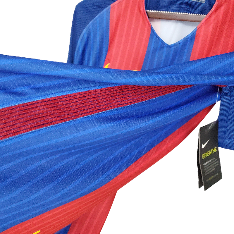 Barcelona Retro 16/17 Home (Free Personalisation)