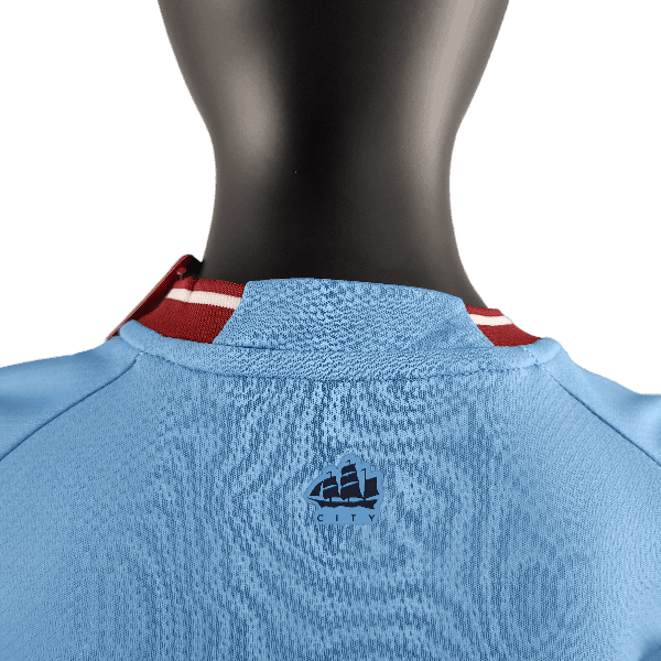 Manchester City 22/23 Kids Home Kit (Free Personalisation)