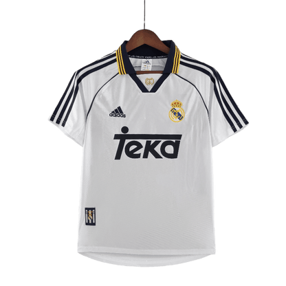 Real Madrid Retro 2000 Home (Free Personalisation)