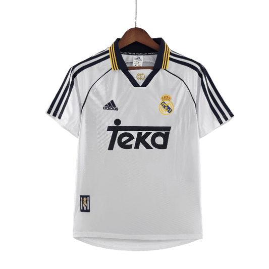 Real Madrid Retro 2000 Home (Free Personalisation)