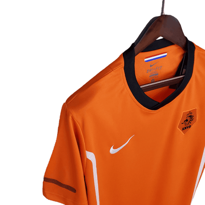 Netherlands Retro 2010 Home (Free Personalisation)