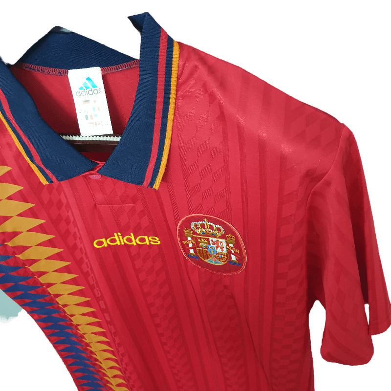 Spain Retro Shirt 1994 Home (Free Personalisation)