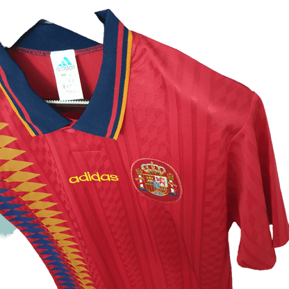 Spain Retro Shirt 1994 Home (Free Personalisation)