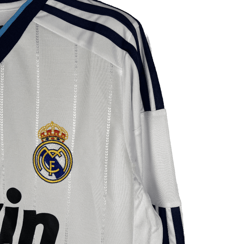 Real Madrid Retro 2012/13 Long Sleeve Home (Free Personalisation)