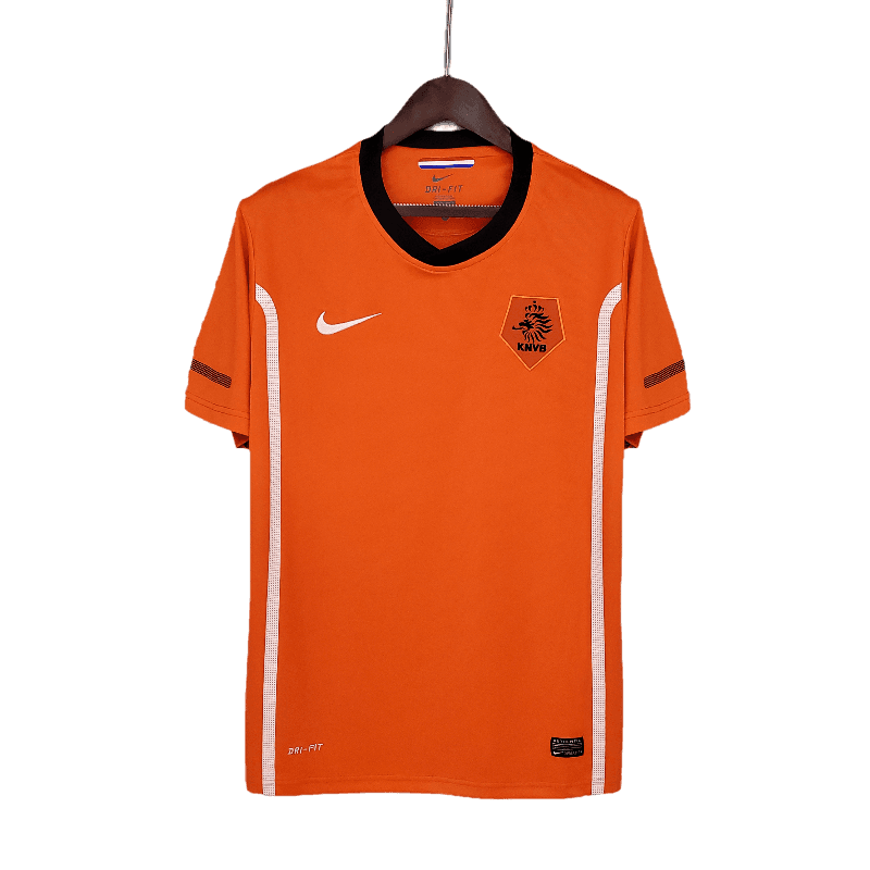 Netherlands Retro 2010 Home (Free Personalisation)