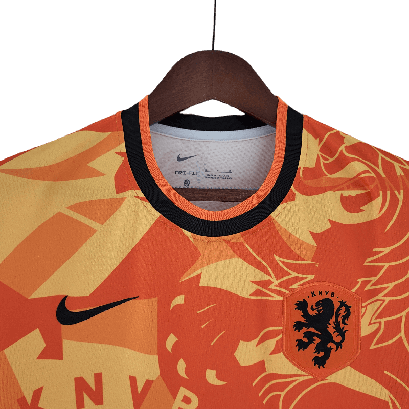 Netherlands 2022 Training Suit Orange (Free Personalisation)