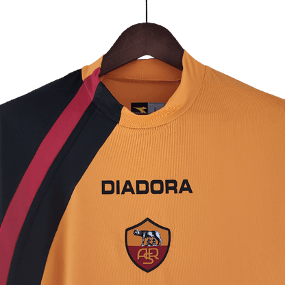 Rome Retro 2005/06 Long Sleeve Home (Free Personalisation)