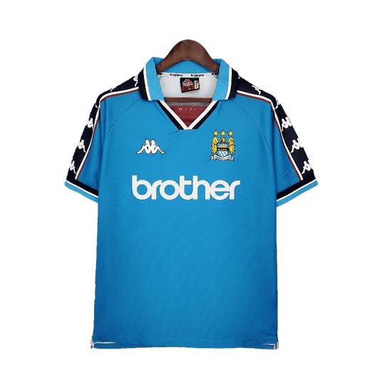 Manchester City Retro 1997/99 Home (Free Personalisation)