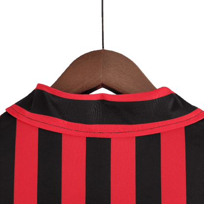 AC Milan Retro 1999/2000 Long Sleeve Home (Free Personalisation)