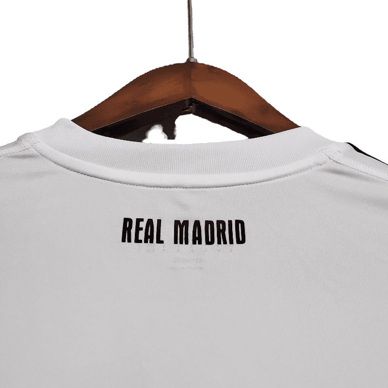 Real Madrid Retro 2010/11 Long Sleeve Home (Free Personalisation)